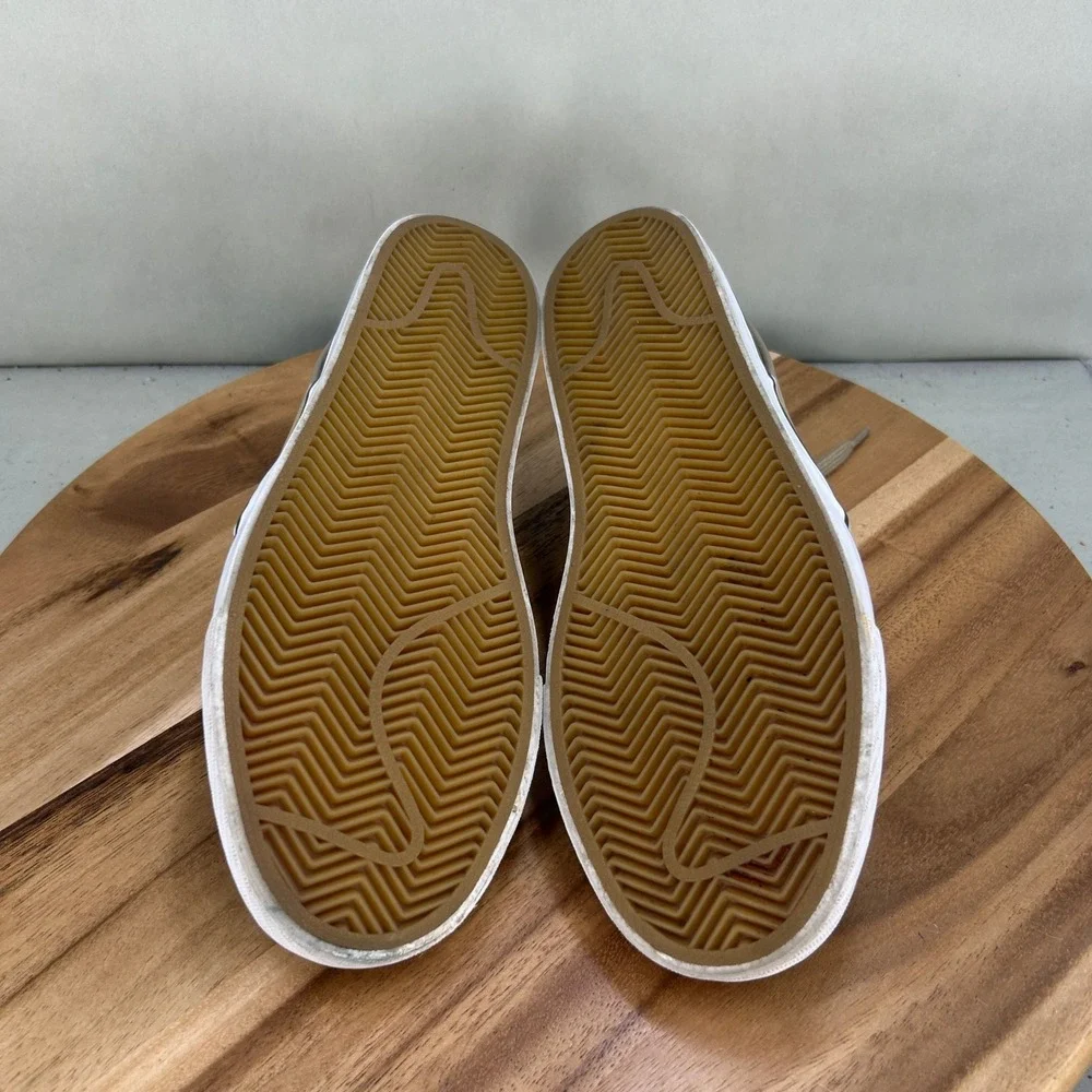 Nike SB Stefan Janoski Low Khaki Brown Skate Shoes 616490-220 Mens Size 9.5